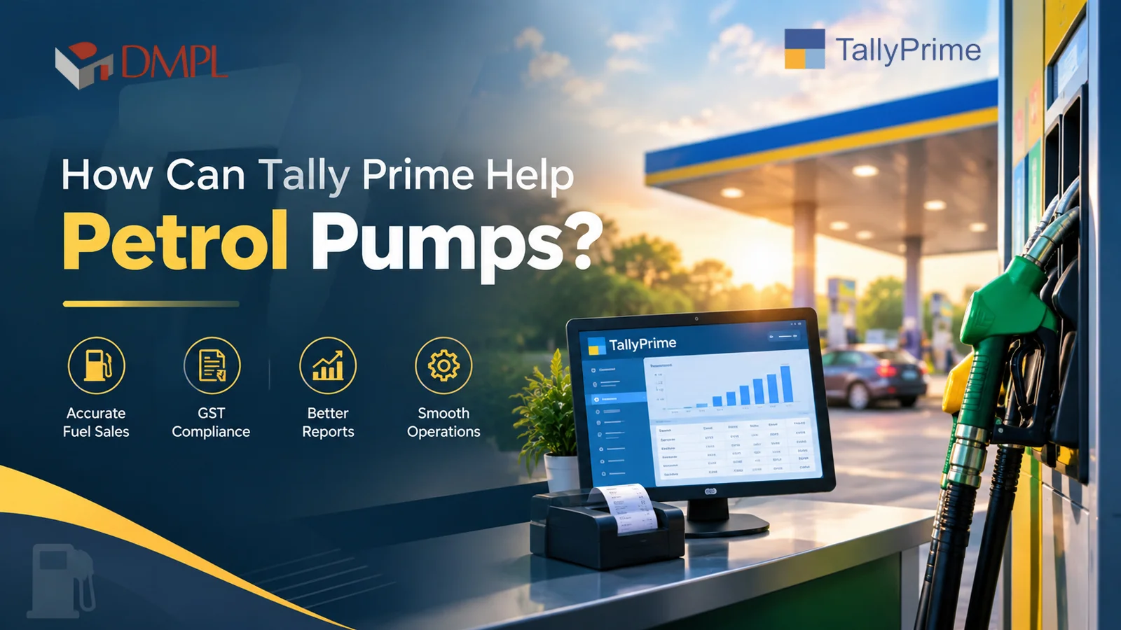 How Can Tally Prime Help Petrol Pumps? Complete guide