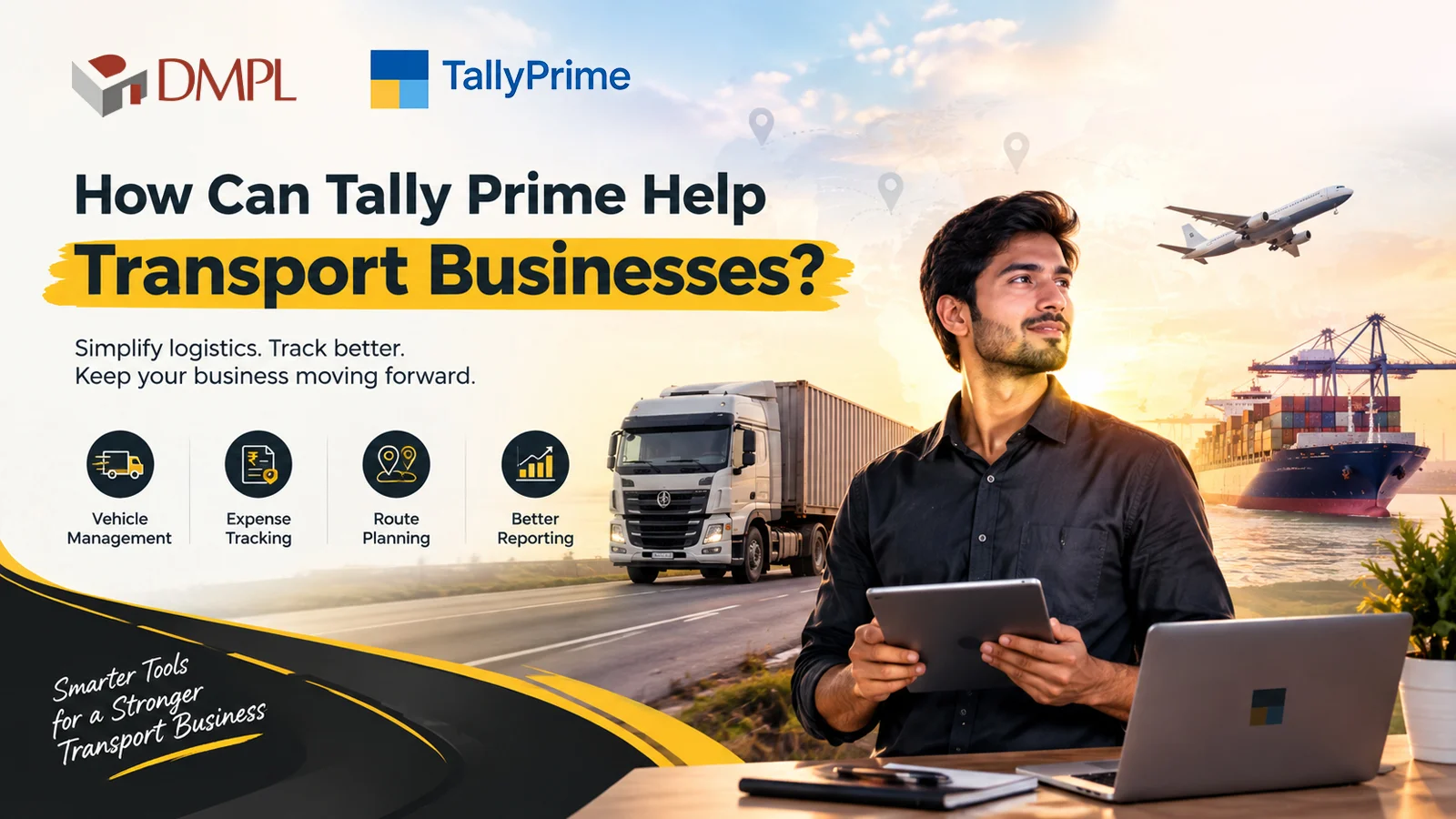 How Can Tally Prime Help Transport Businesses? Complete guide