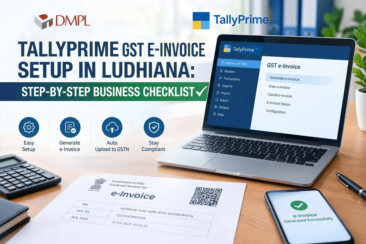 TallyPrime GST e-Invoice Setup in Ludhiana