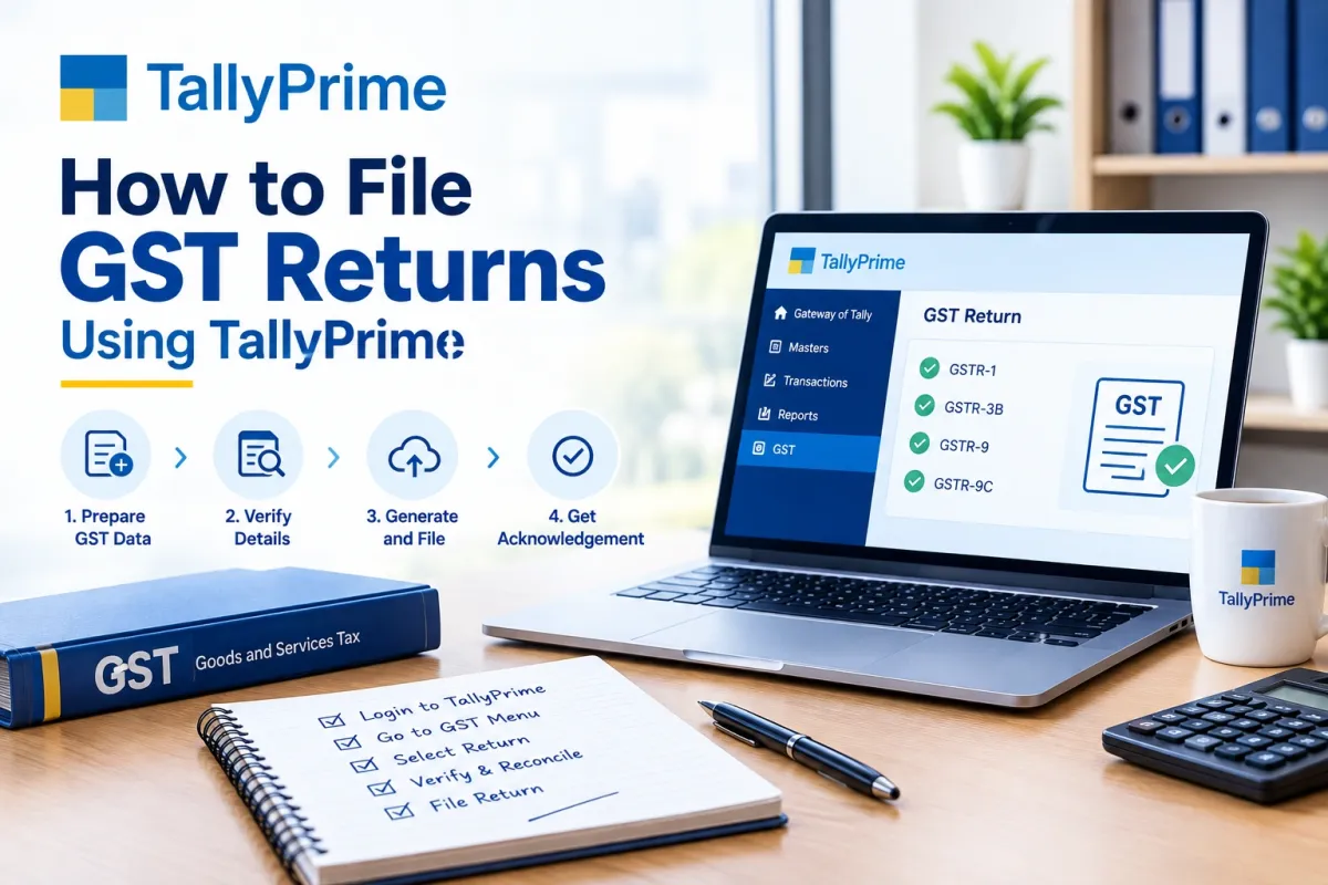 How to File GST Returns Using TallyPrime: Complete Guide