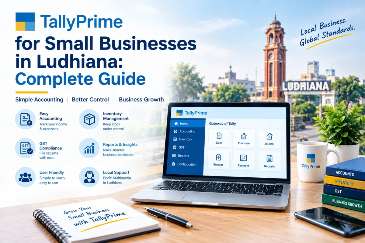 TallyPrime for Small Businesses in Ludhiana: Complete Guide
