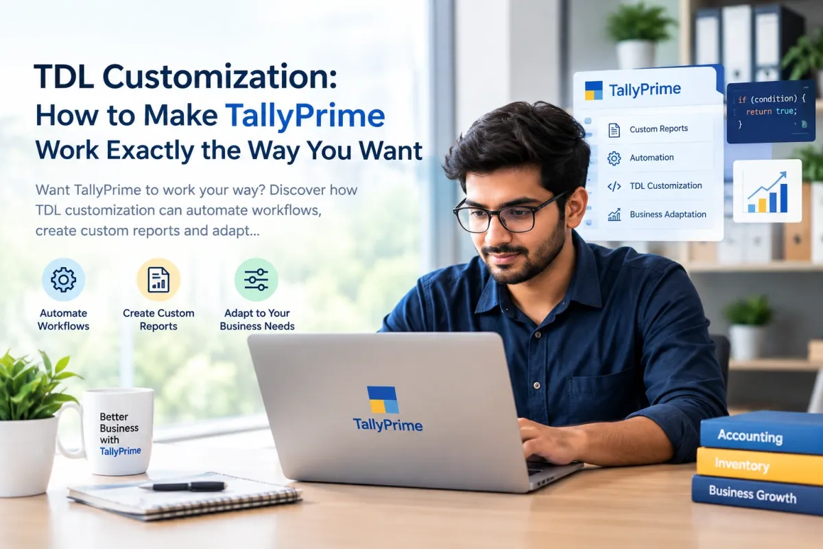 TDL Customization: How to Make TallyPrime Work Exactly the Way You Want