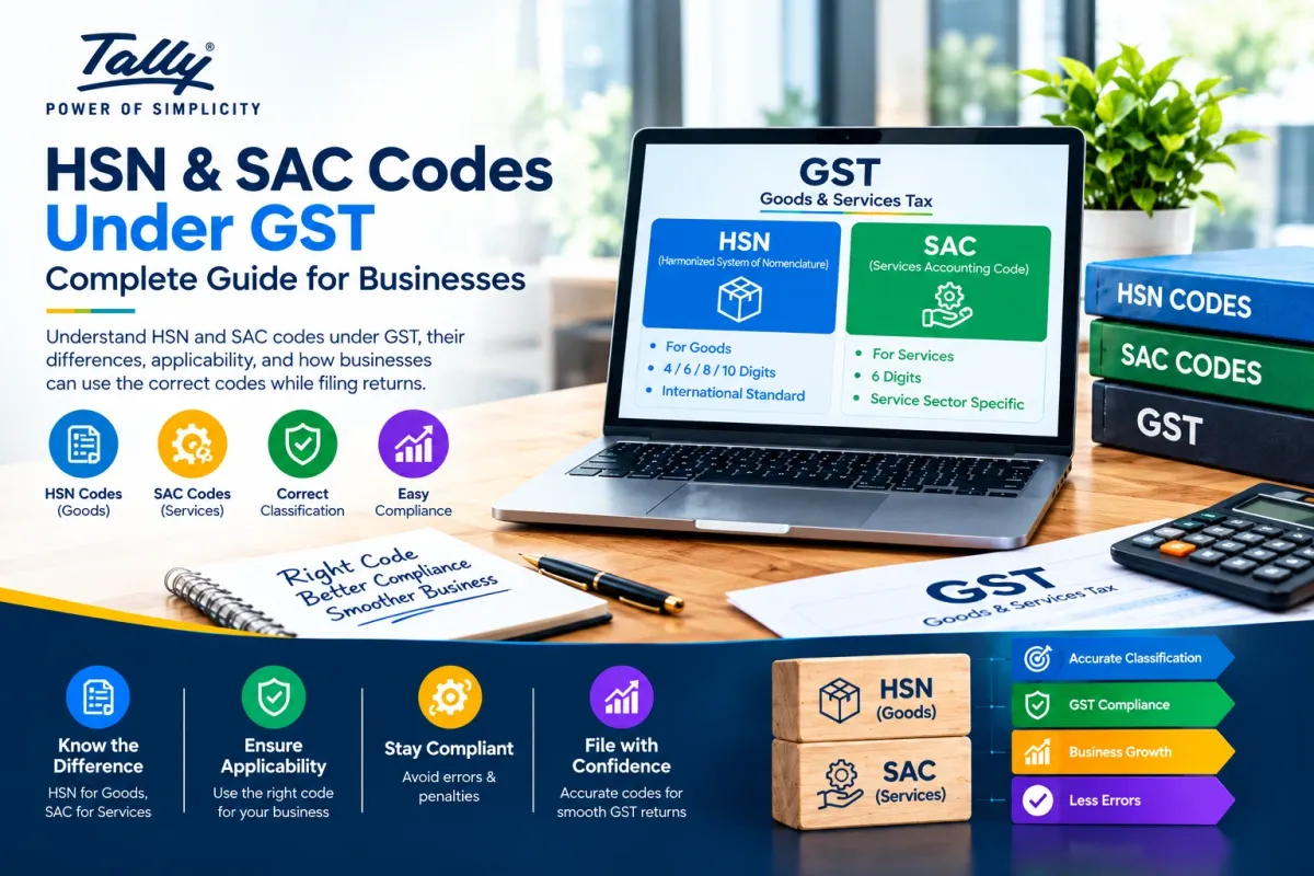 HSN & SAC Codes Under GST: Complete Guide for Businesses
